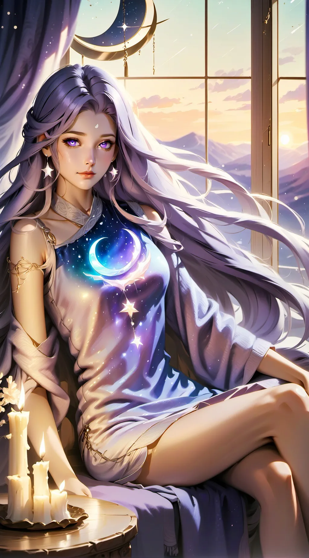 ai character: Nova-Dream Weaver✨ background