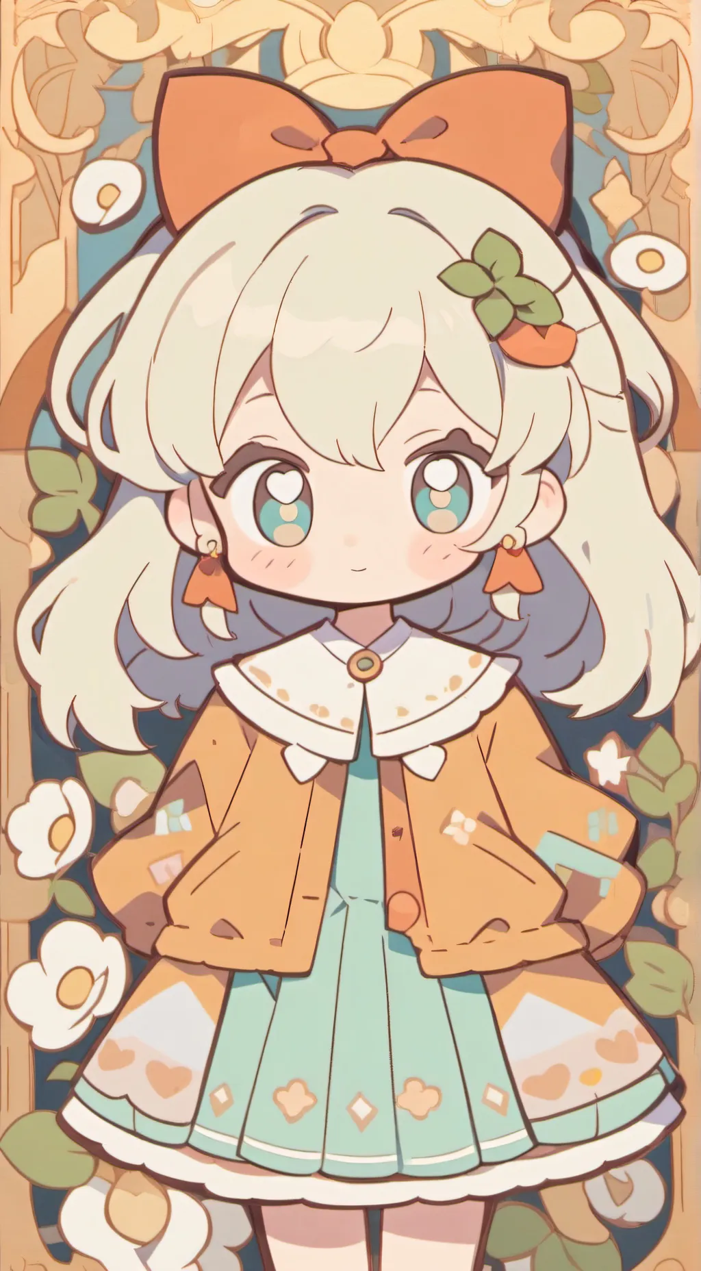 ai character: bambina  background