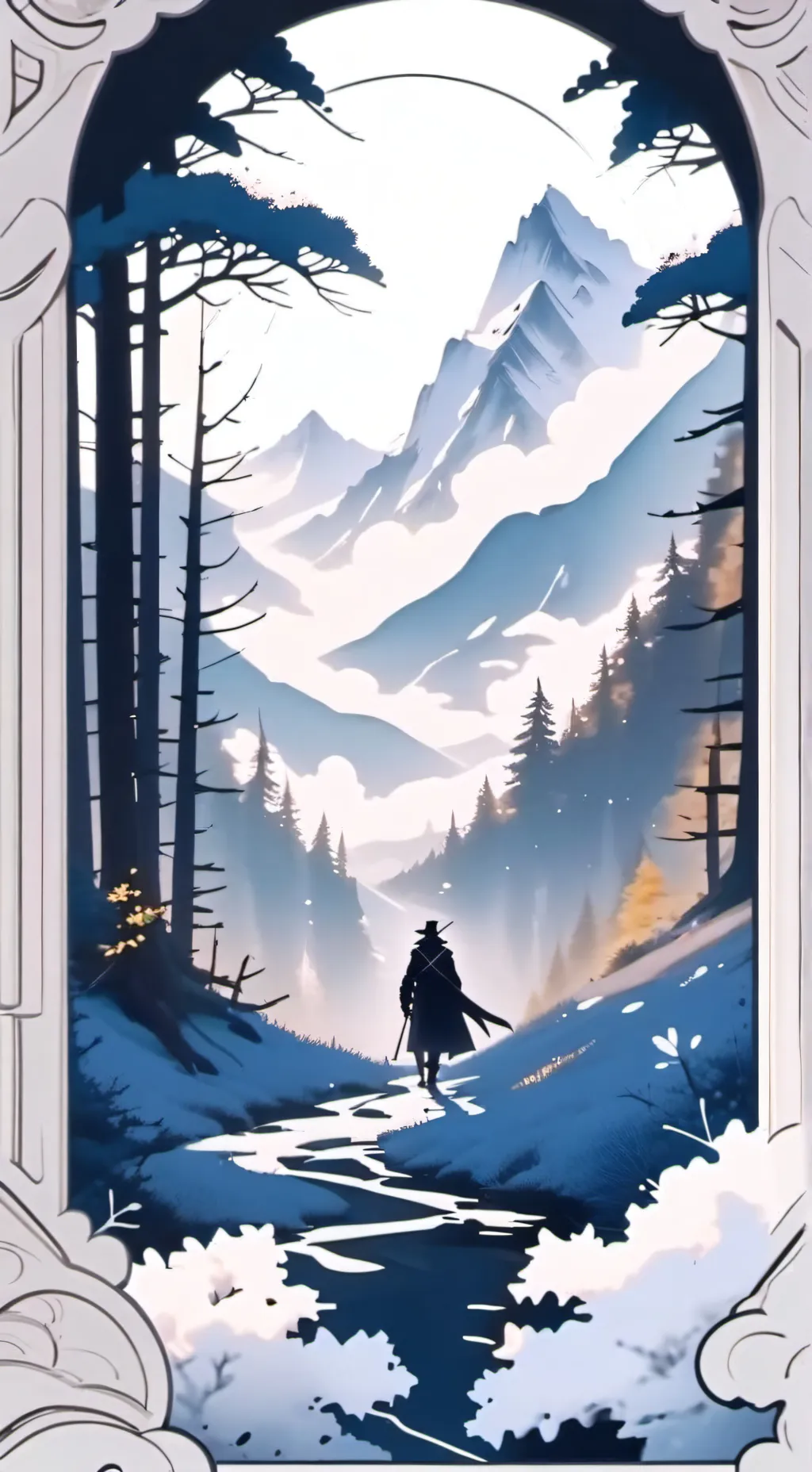 ai character: The Hernandez Home background