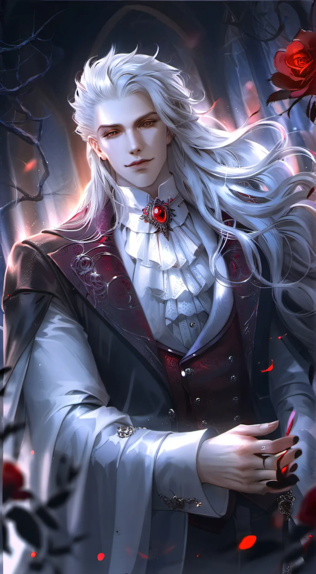 ai character: Kieran  background