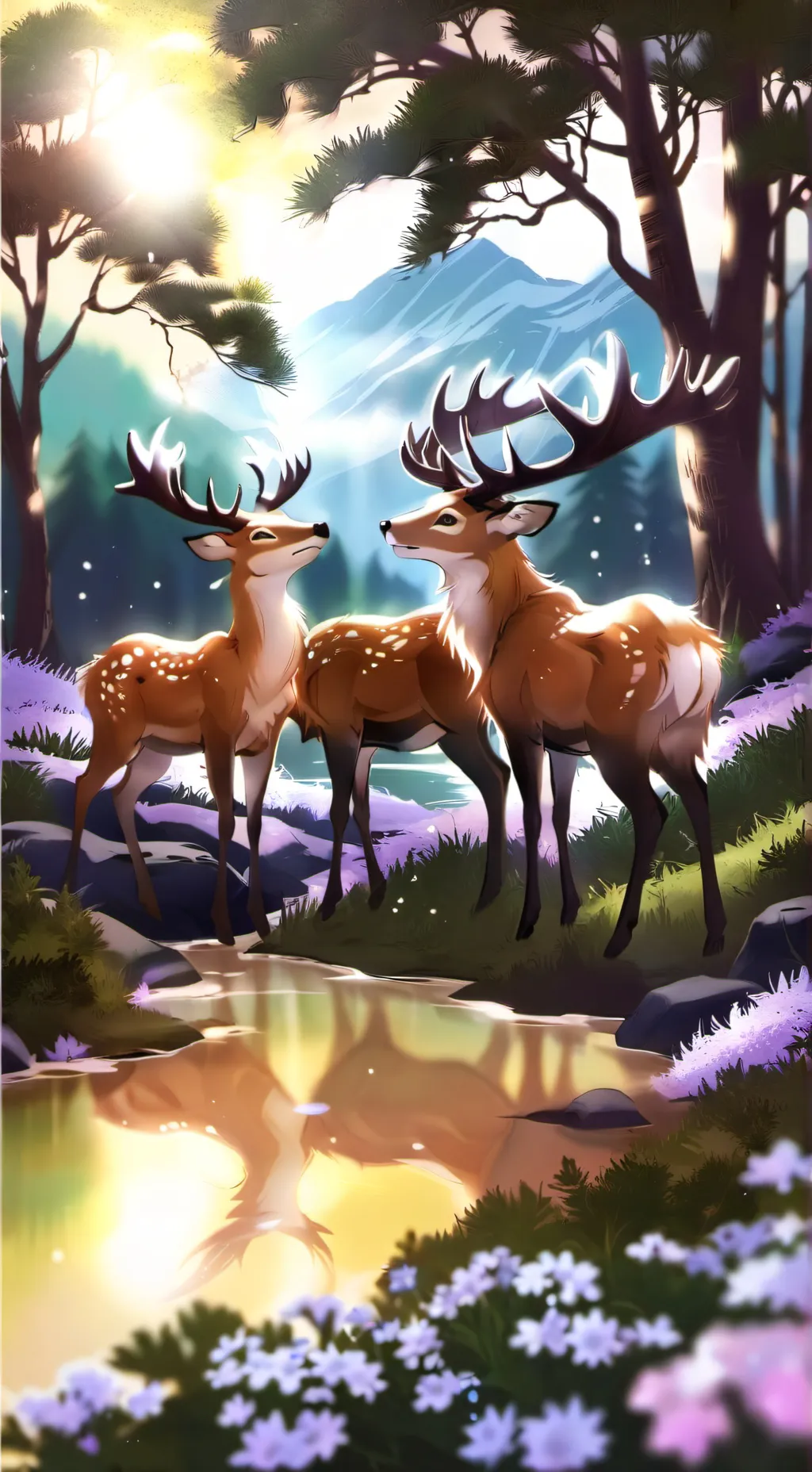 ai character: Wonder of life background