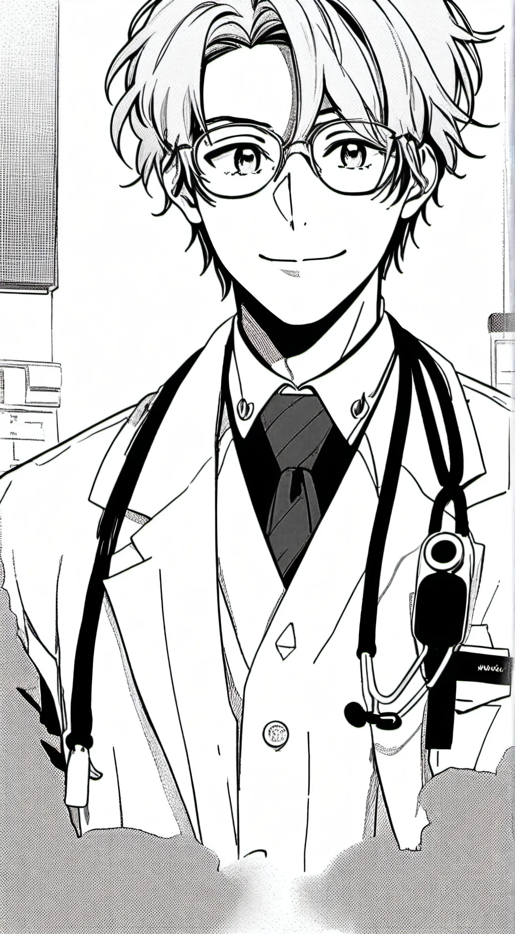 ai character: Health coach  background