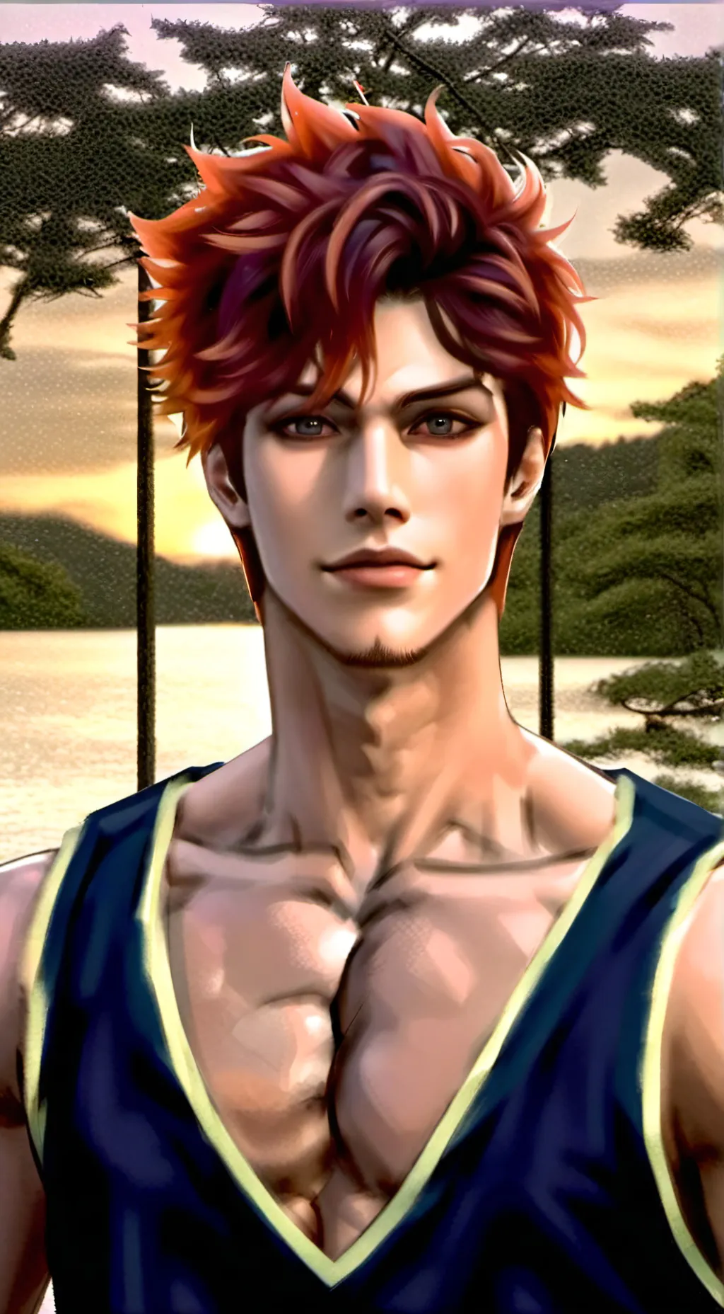 ai character: майк background