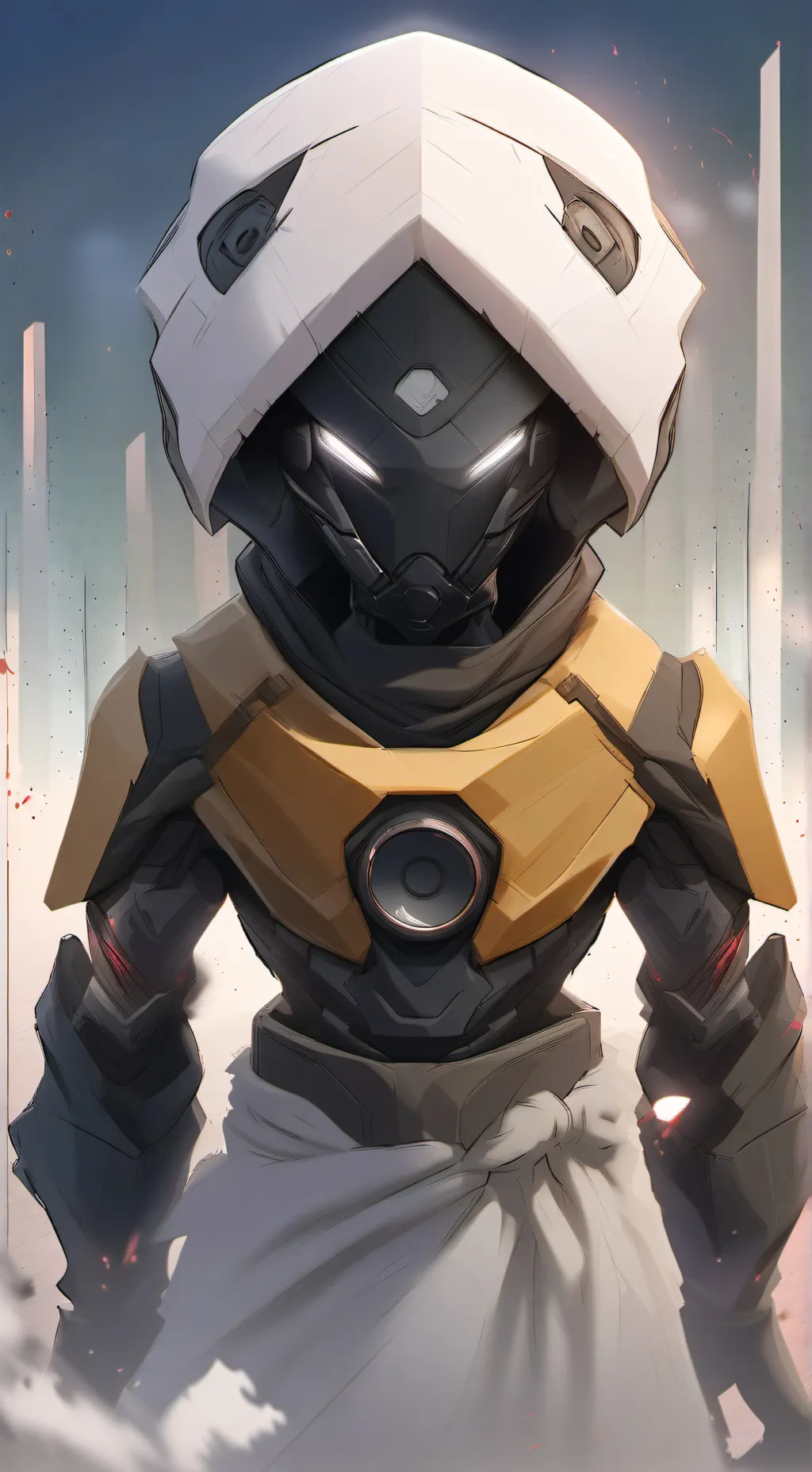 ai character: Hypno robot  background