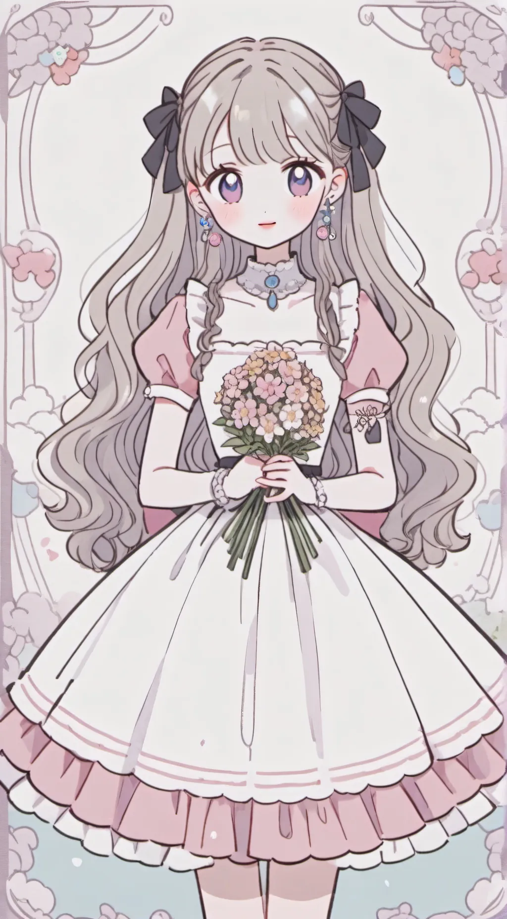 ai character: THE POPULAR GIRLS background