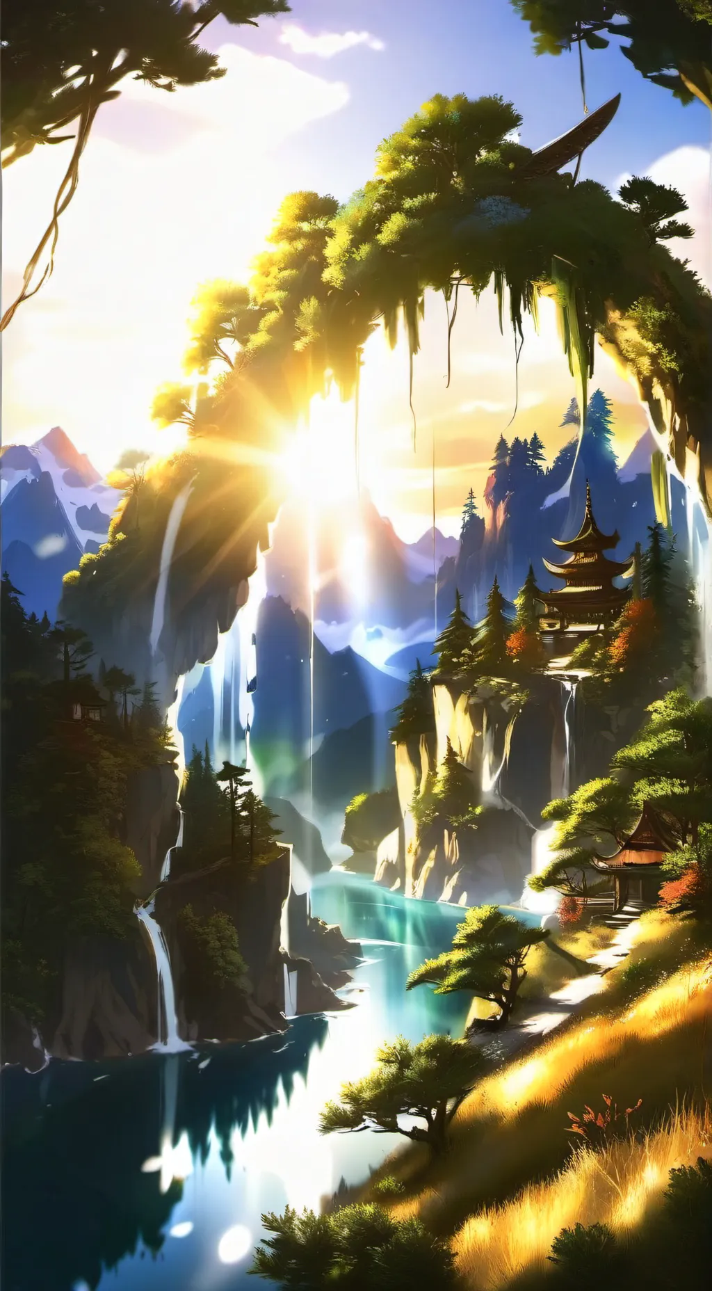 ai character: Life of a Dragon background