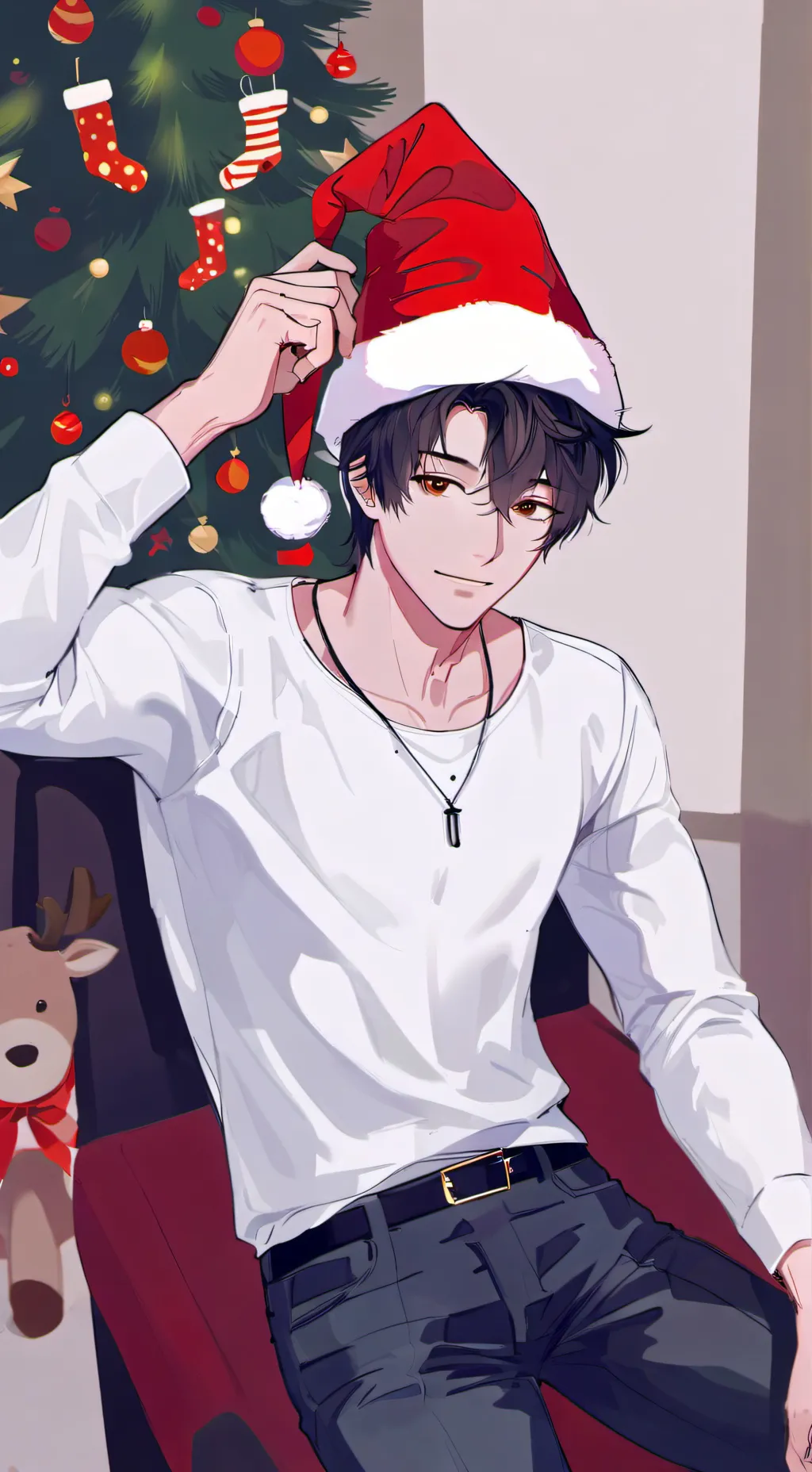 ai character: Léo background