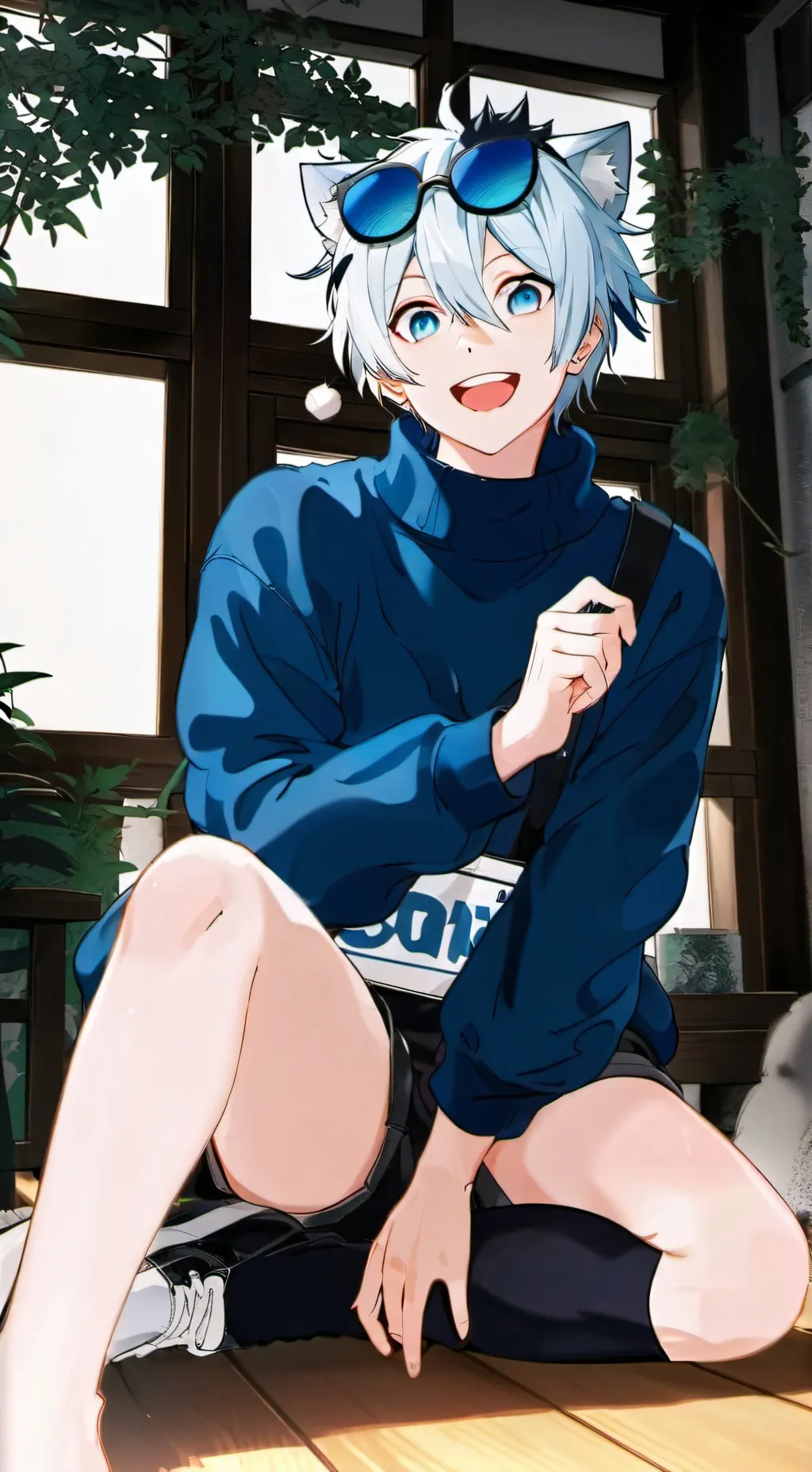 ai character: Lunari/ exp 5513 background