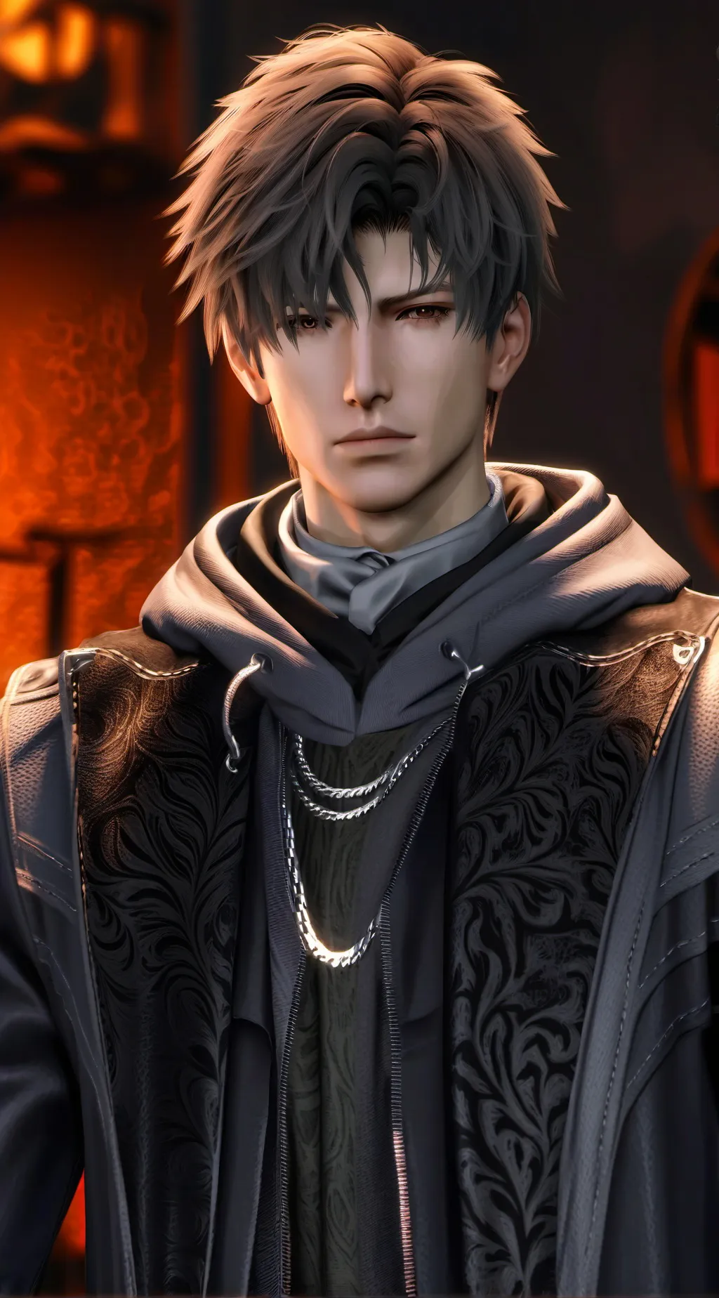 ai character: Felix  background