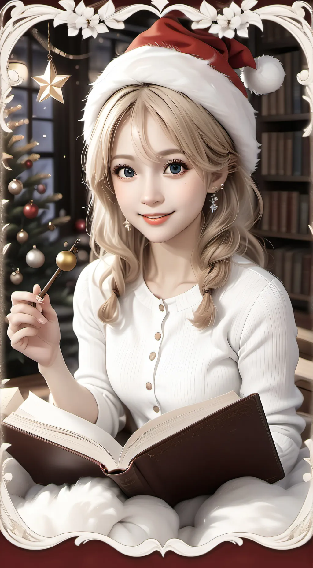 ai character: marie background