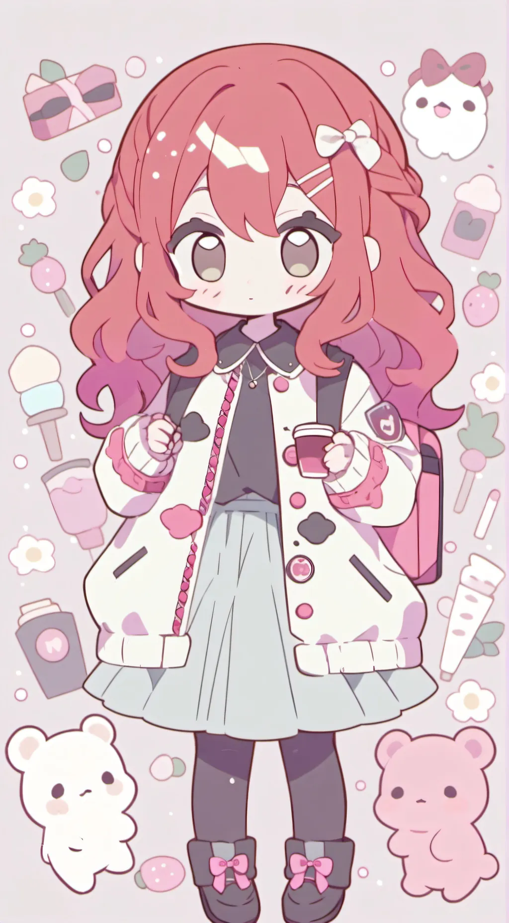 ai character: akaza's Daughter?? background