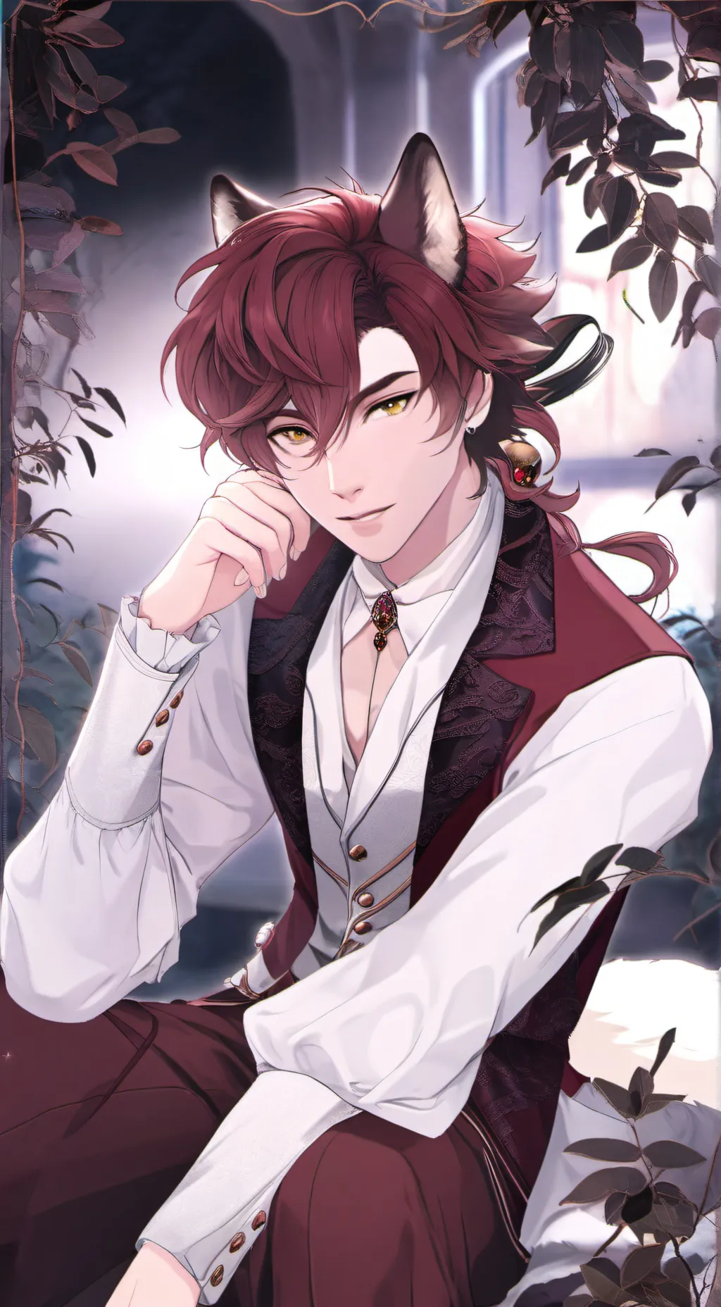 ai character: ☆Prince Samuel☆ background