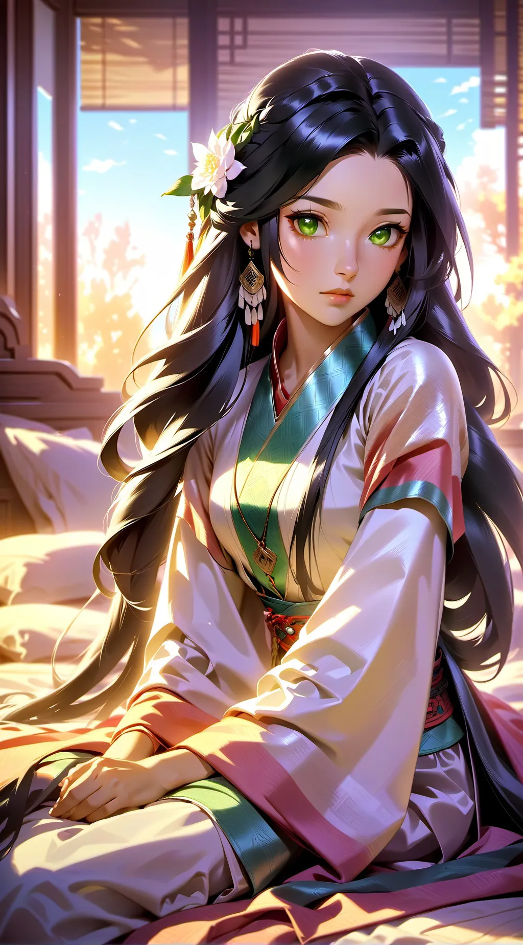 ai character: Barbarian Katsuki  background