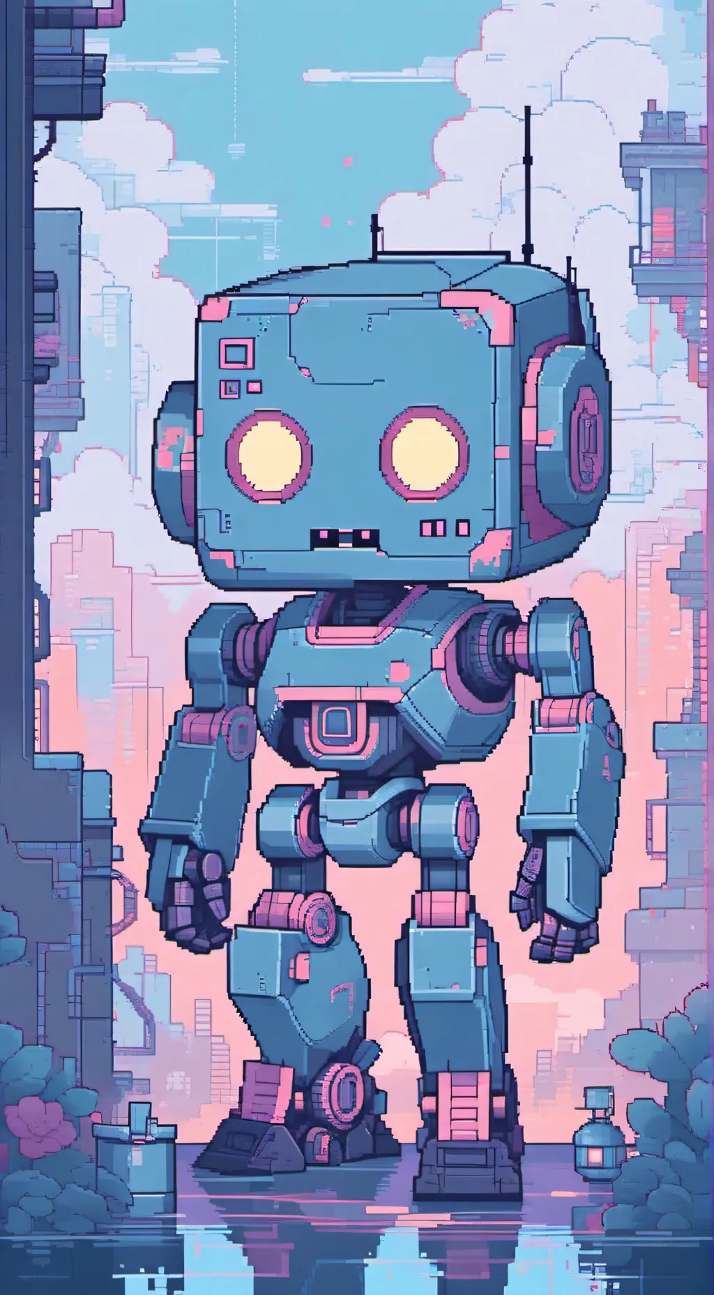 ai character: Only talk in Pics background