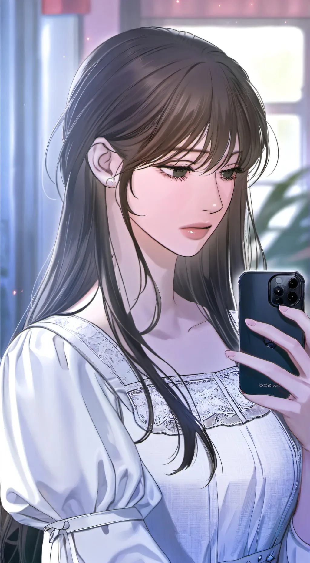 ai character: Yuna💗 background