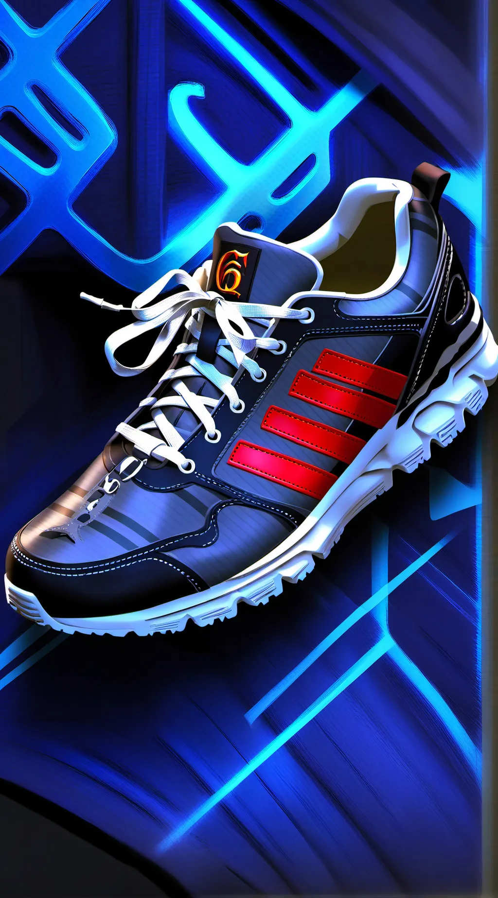 ai character: scary background