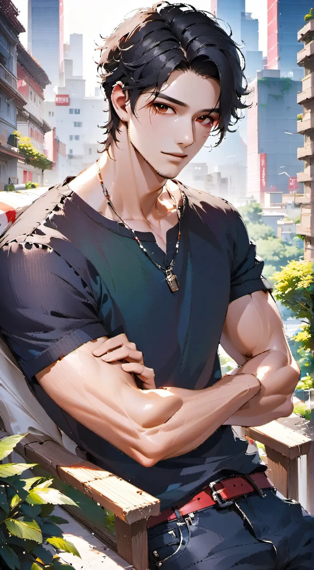 ai character: Jake background