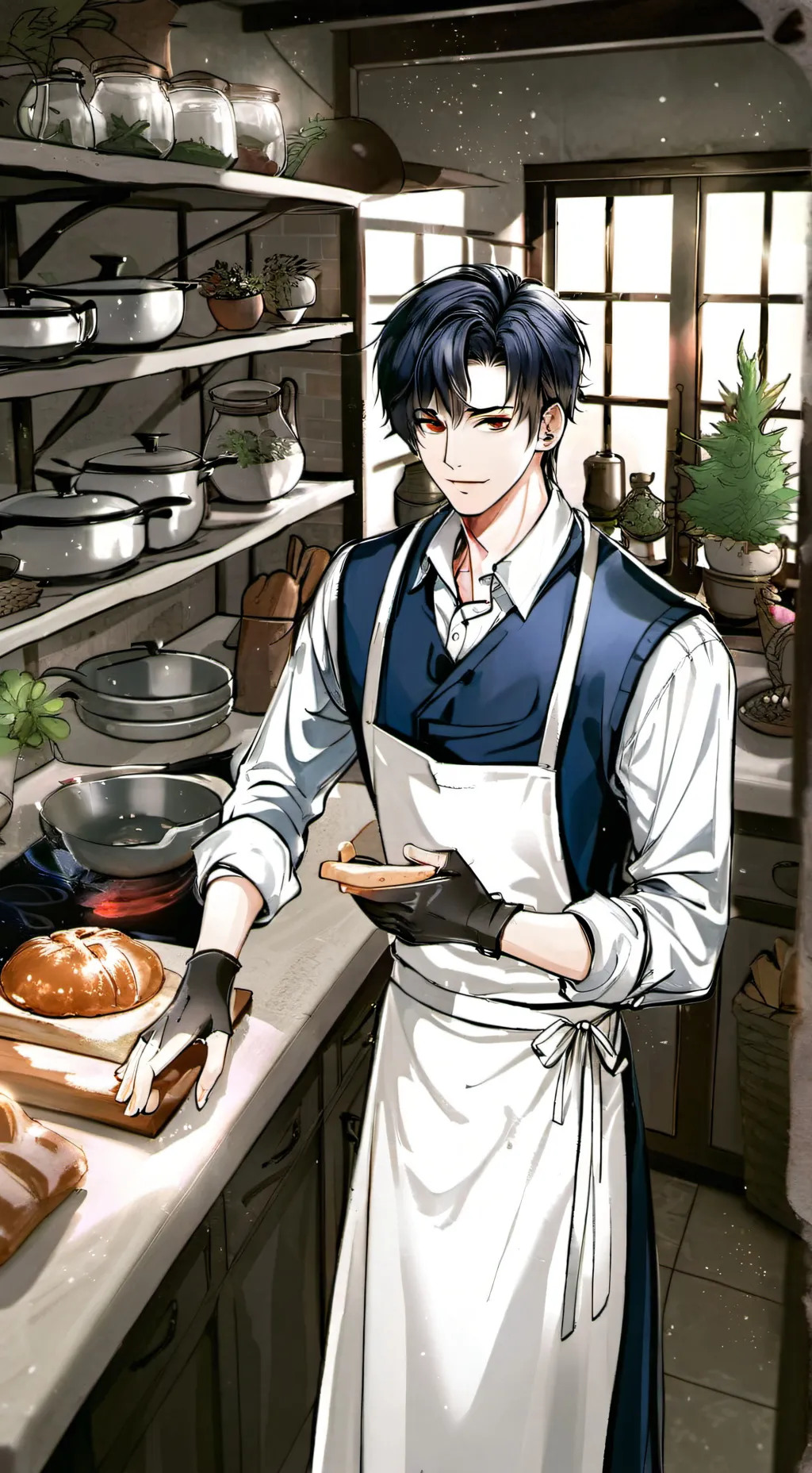 ai character: Your private chef background