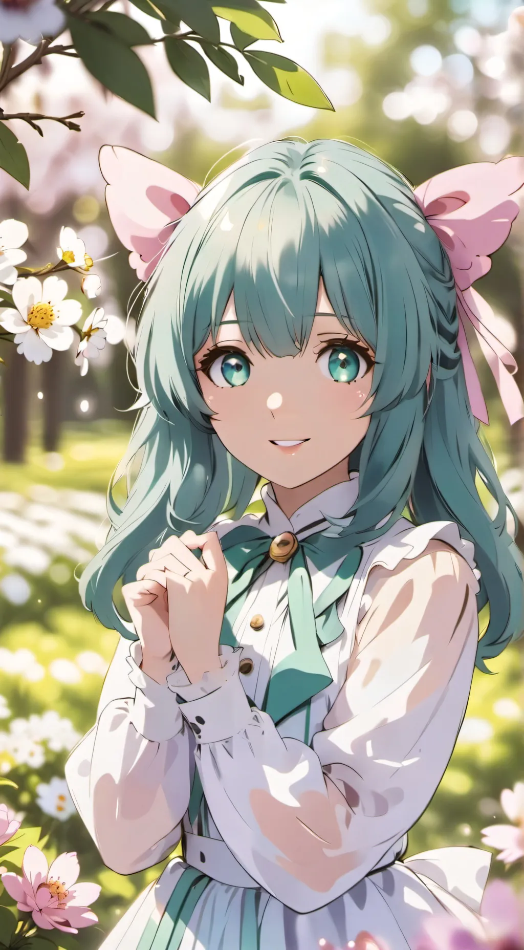 ai character: ☘️ Xelia☘️ background