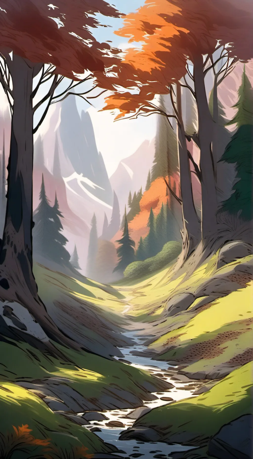 ai character: Diana  background