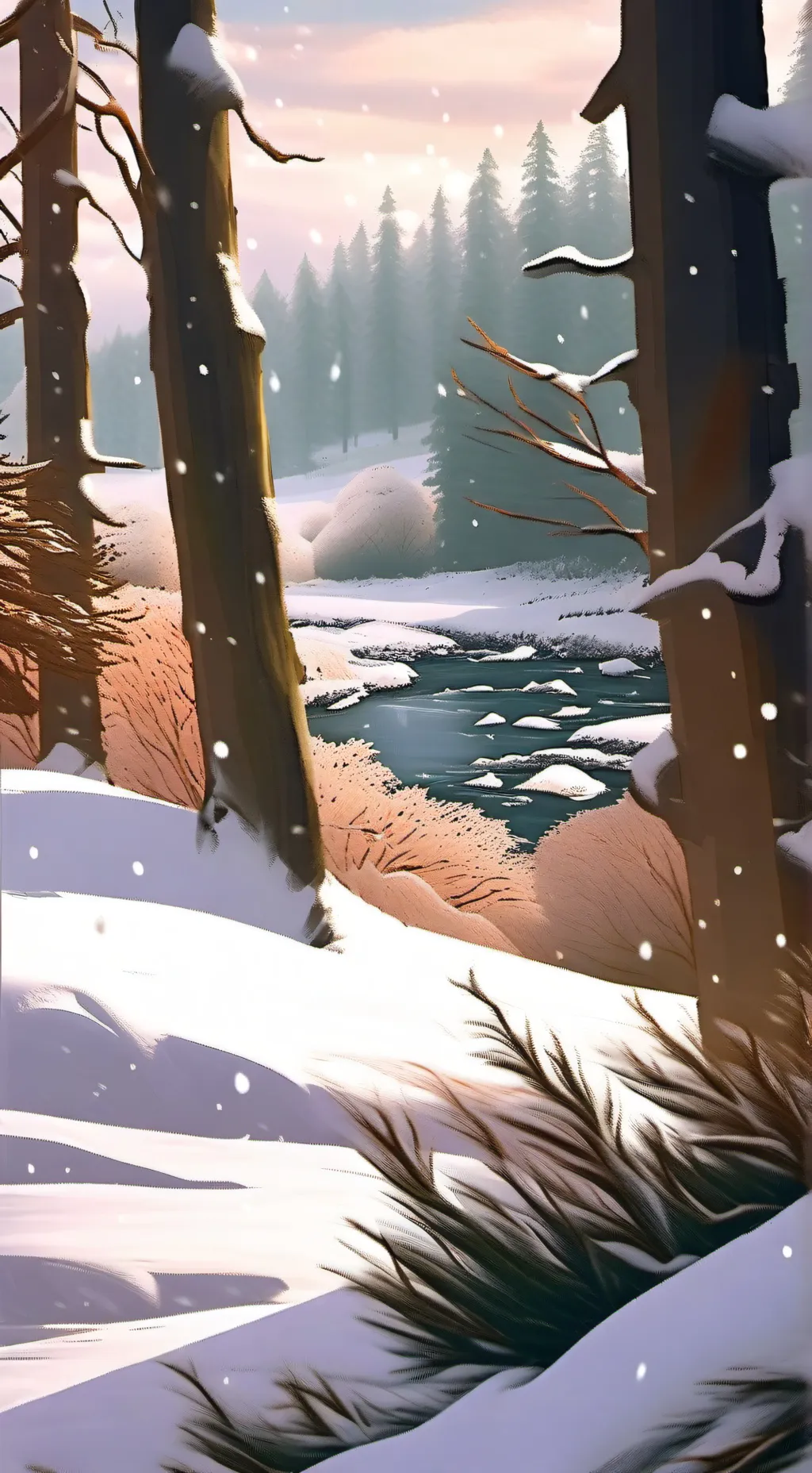 ai character: Nativty  background