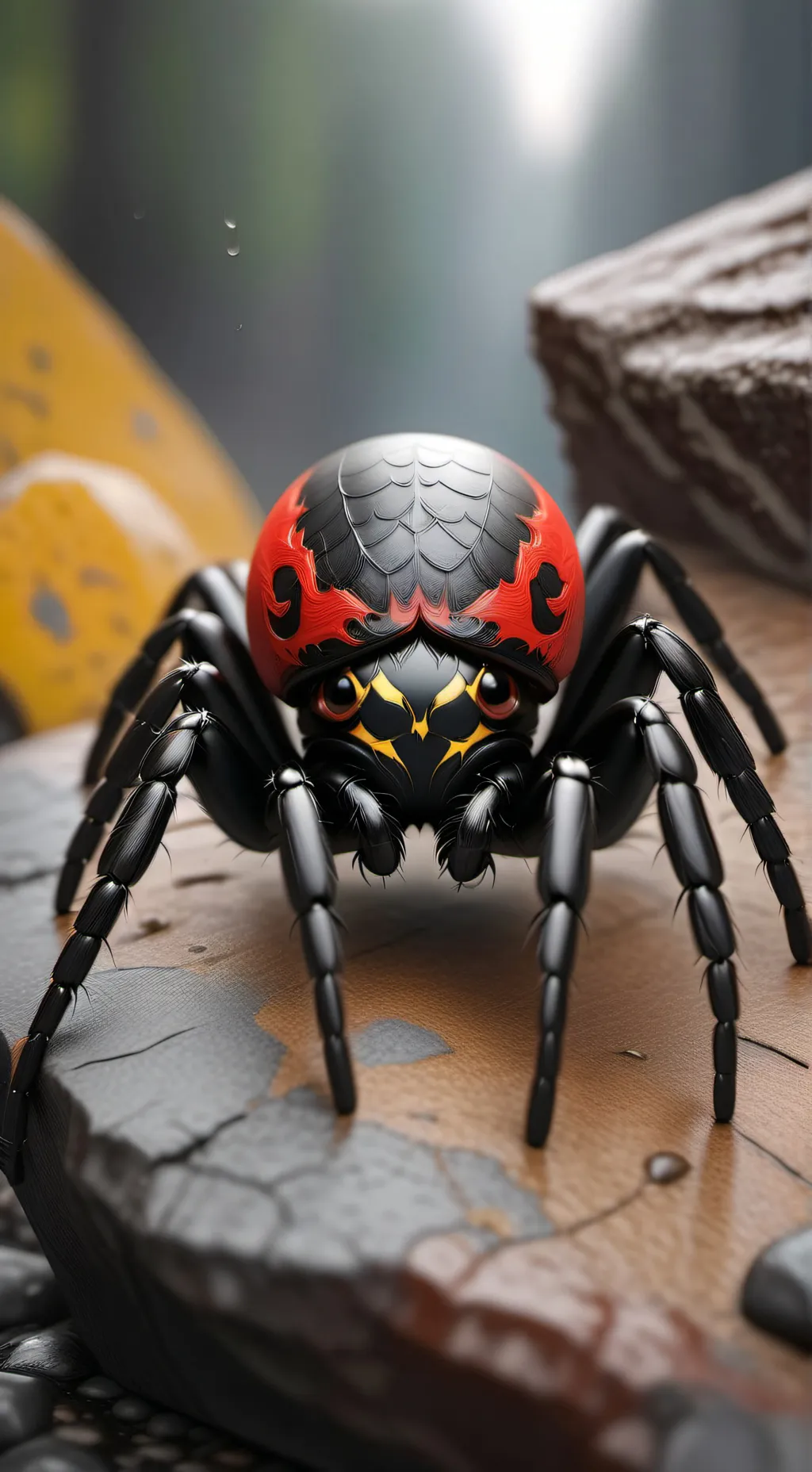 ai character: Timothy the Spider background