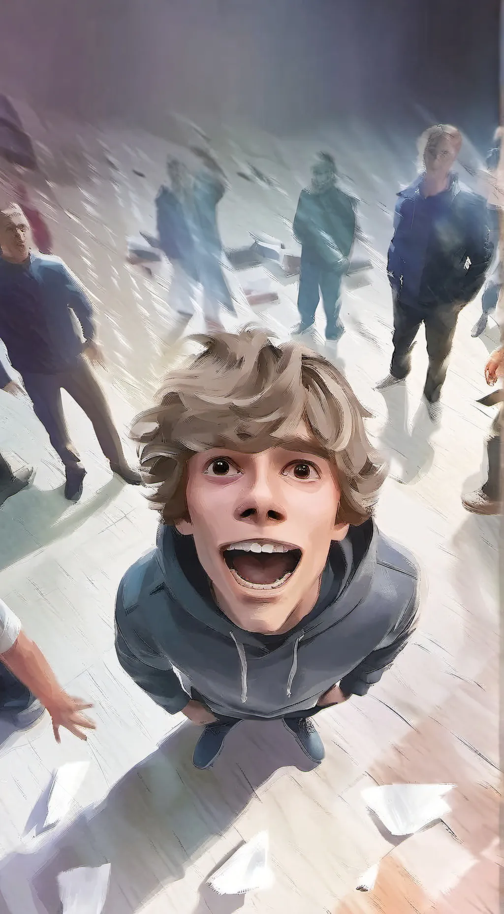 ai character: 67 kid background