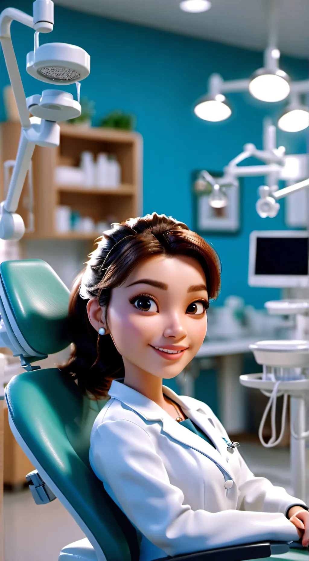 ai character: Evil bad dentist background