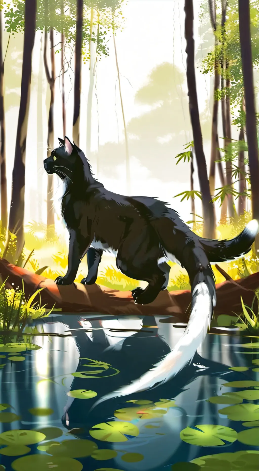 ai character: Forsaken Swap AU background