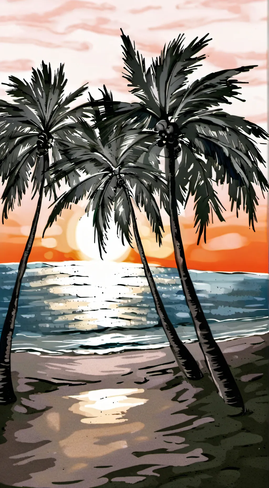 Talkie AI - Chat with Evangelion beach 