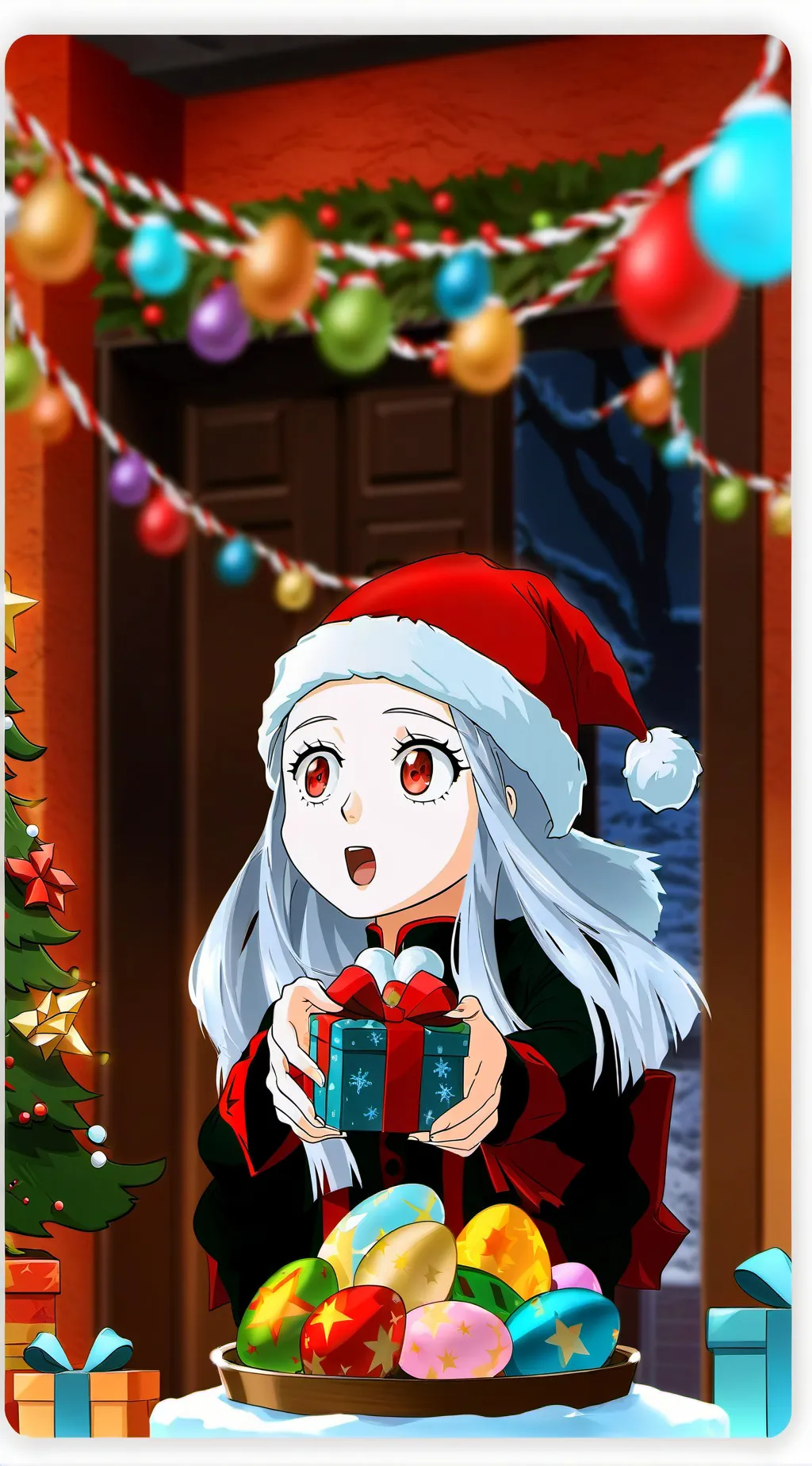 ai character: MHA party background