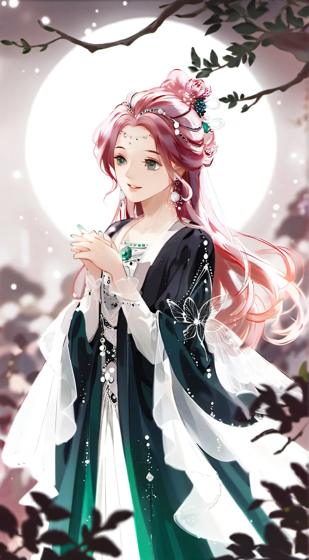 ai character: Emily  background