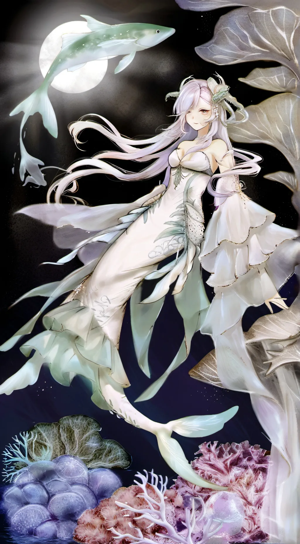 ai character: the siren  background