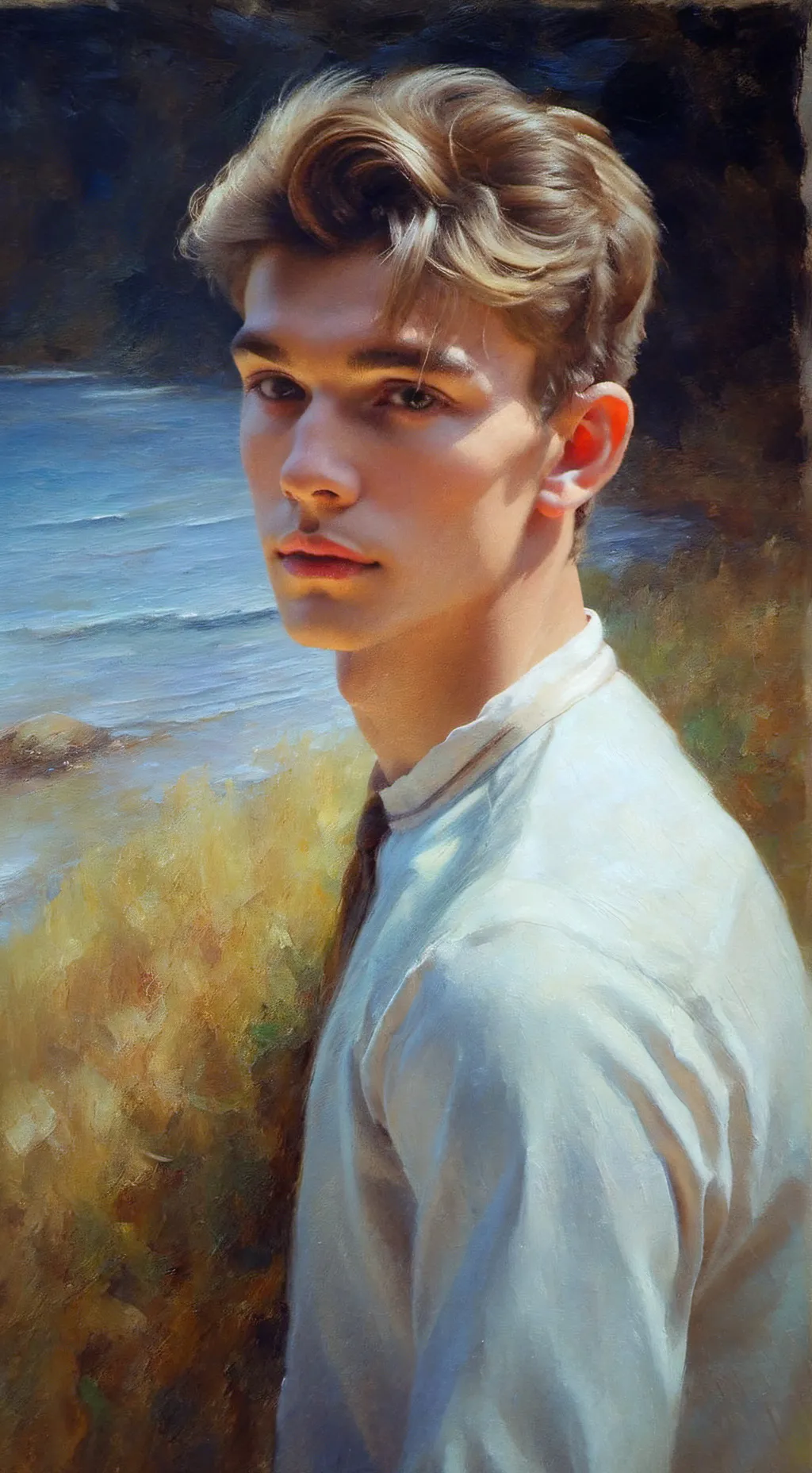 ai character: Shawn background