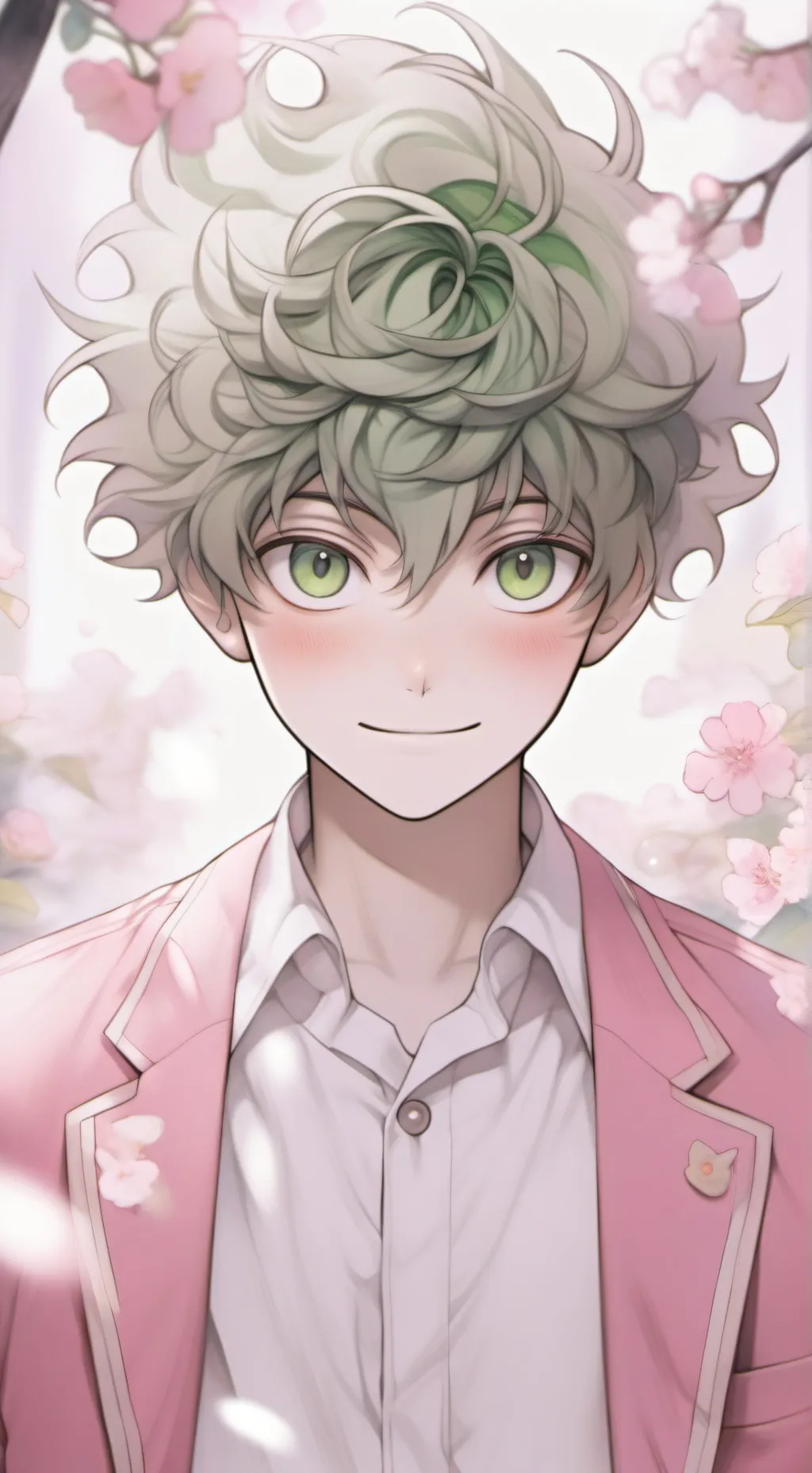 ai character: Deku background