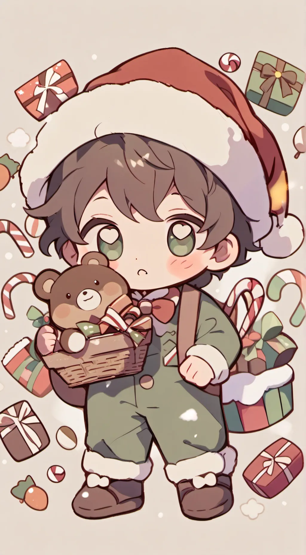 ai character: Easter dw background