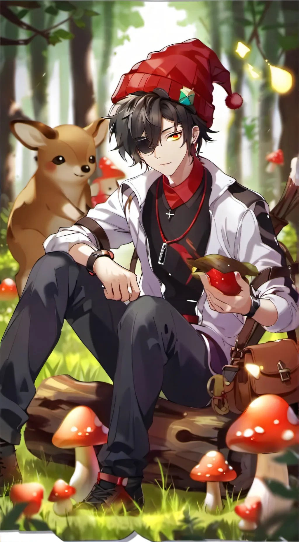 ai character: Hunter background