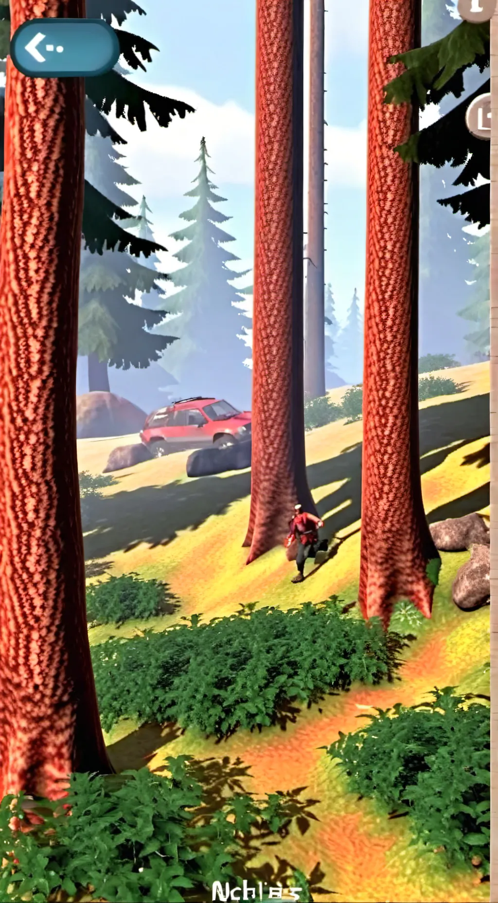 ai character: COD - Road trip background