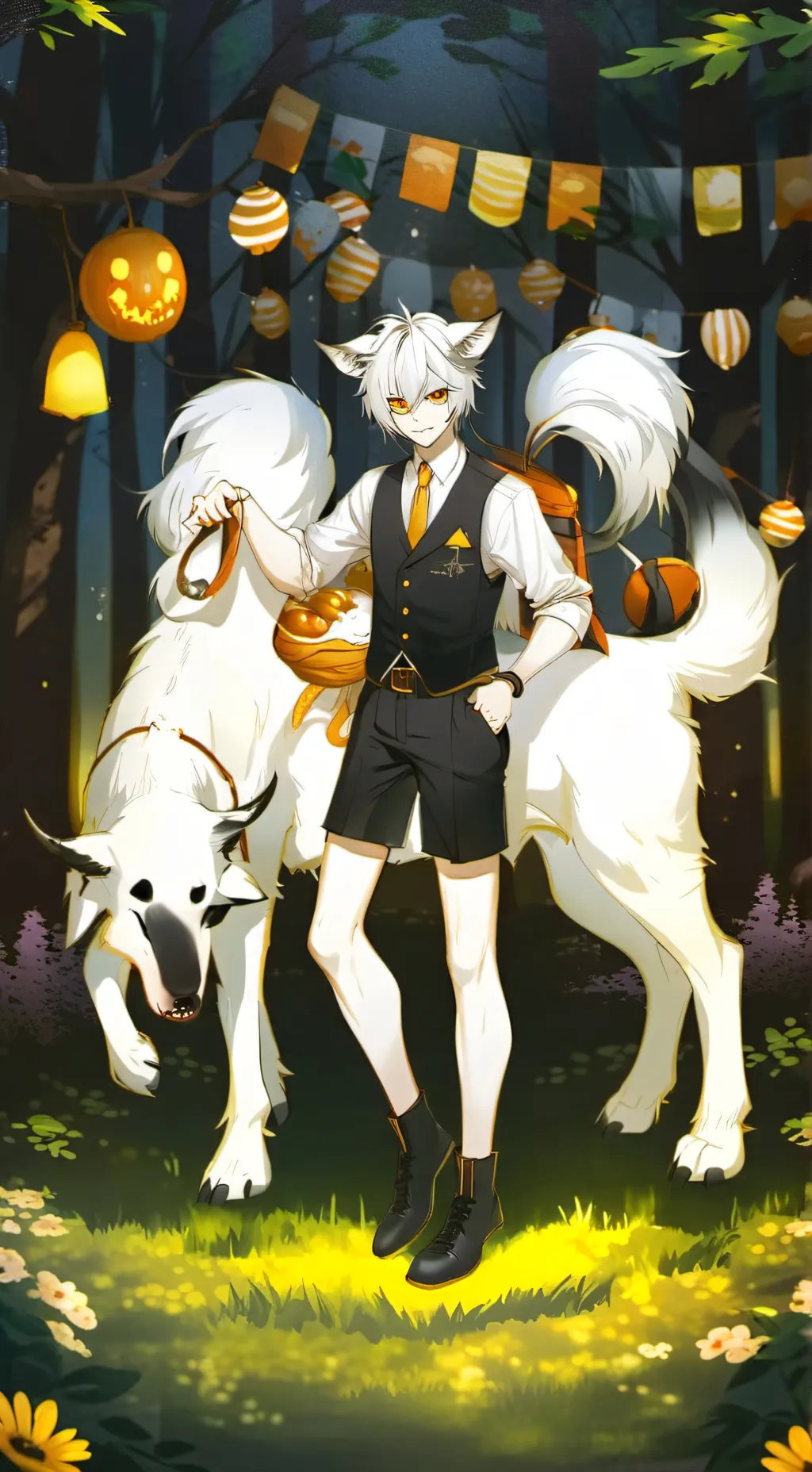 ai character: Bunny background