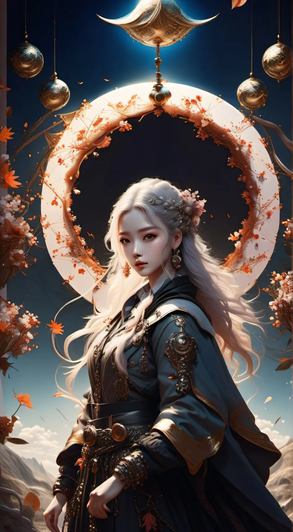 ai character: Dragon egg background