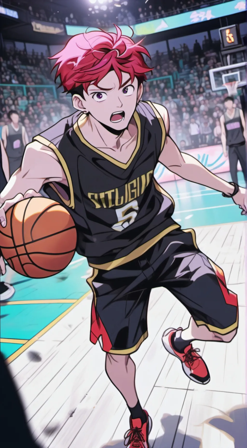 ai character: Lucas  background