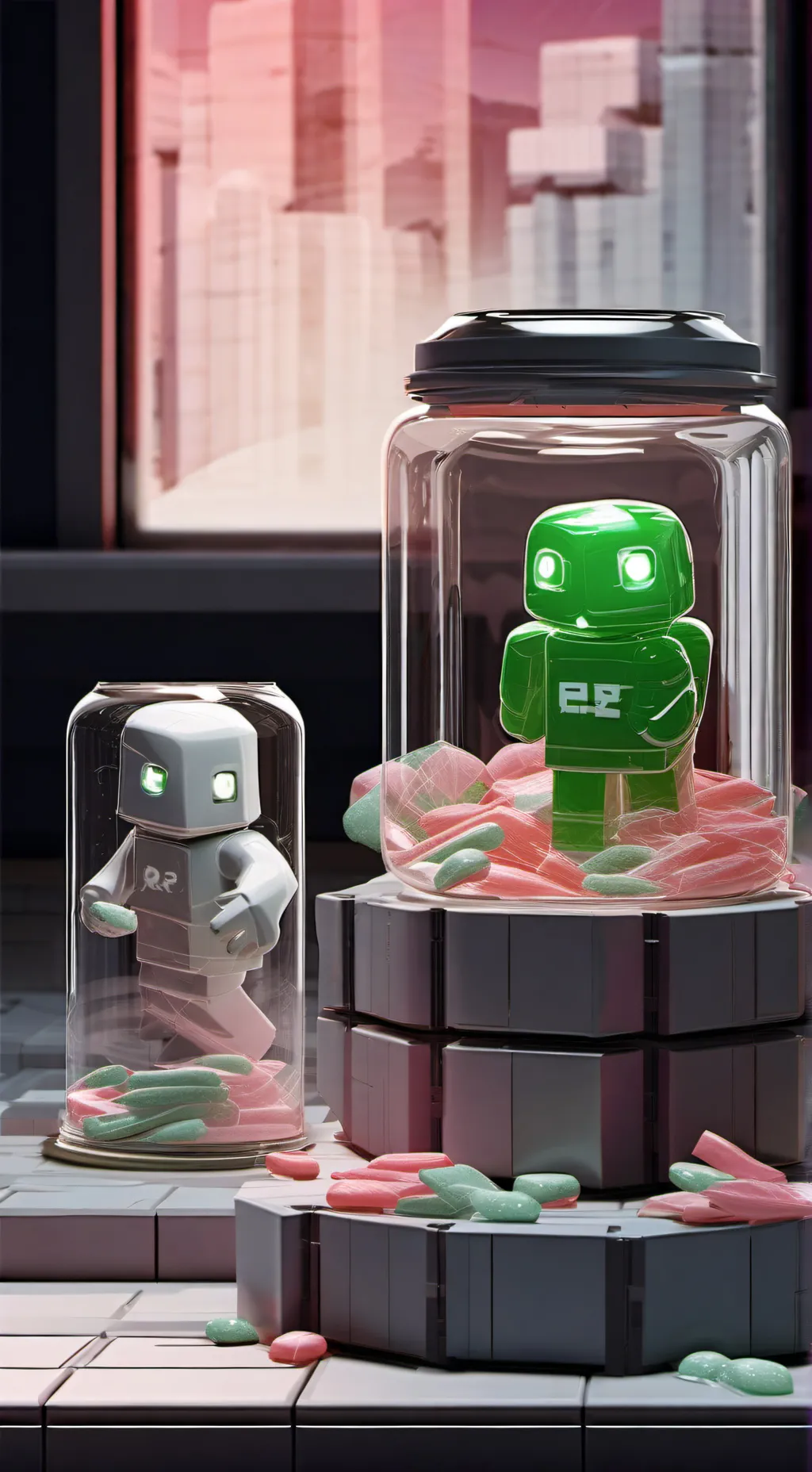 ai character: Robot background