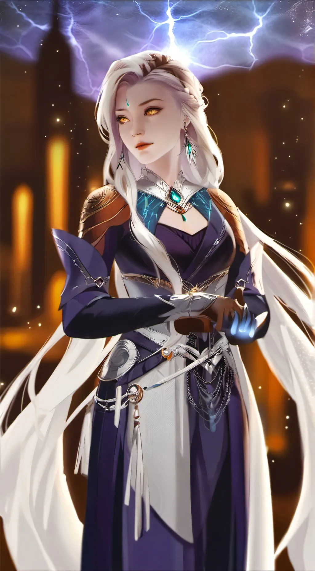 ai character: superpower fight!  background