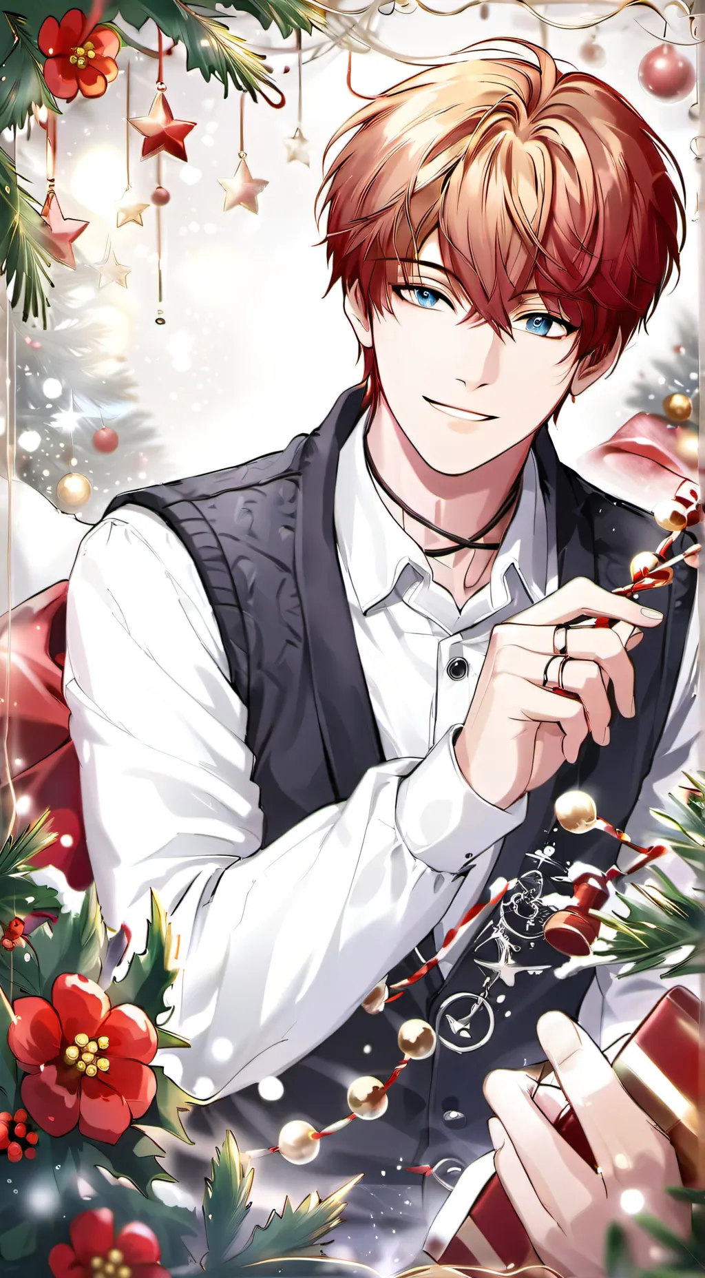 ai character: 🎄⋆𐙚₊ Рито⋆𐙚₊ 🎄 background