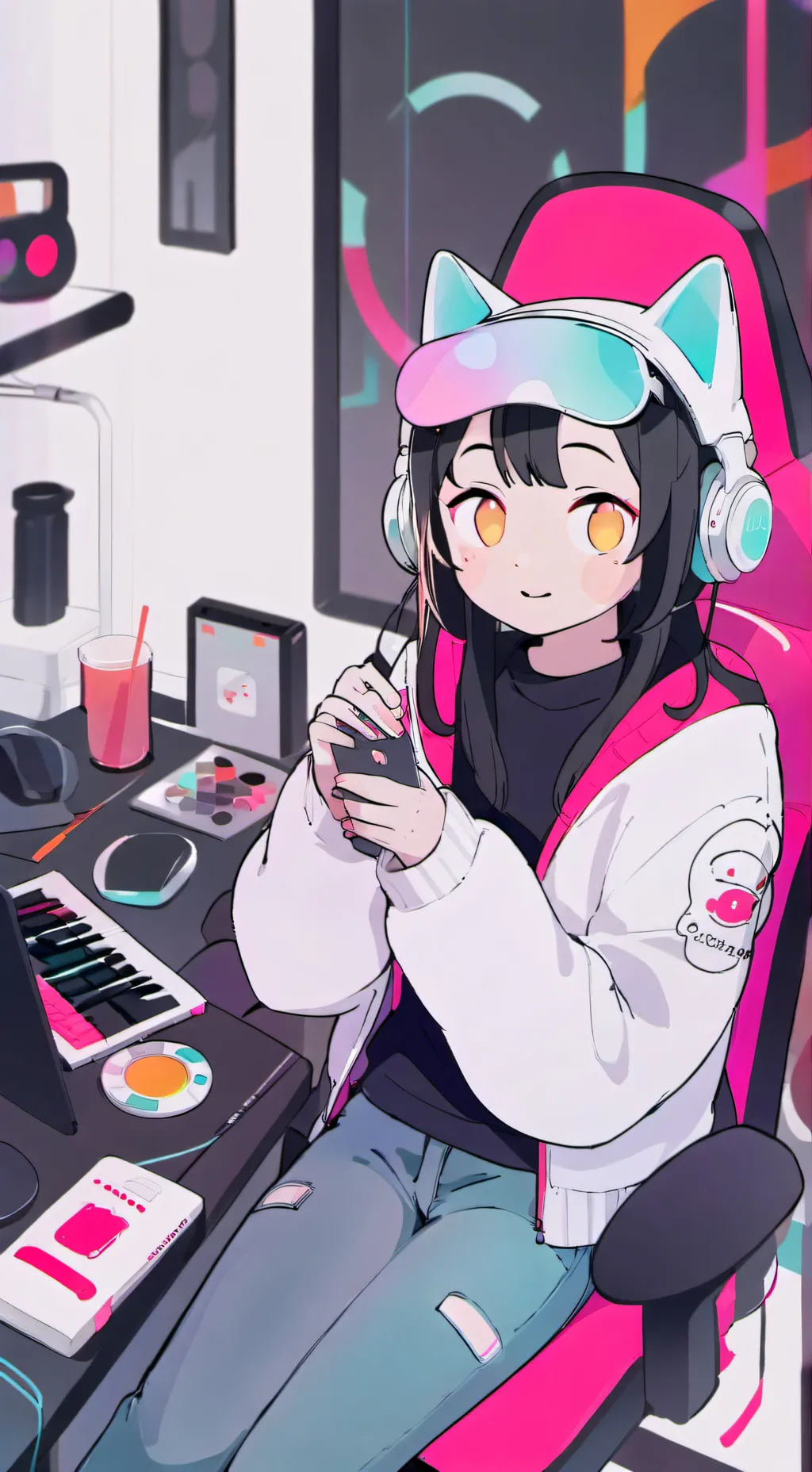 ai character: MHA pick me background