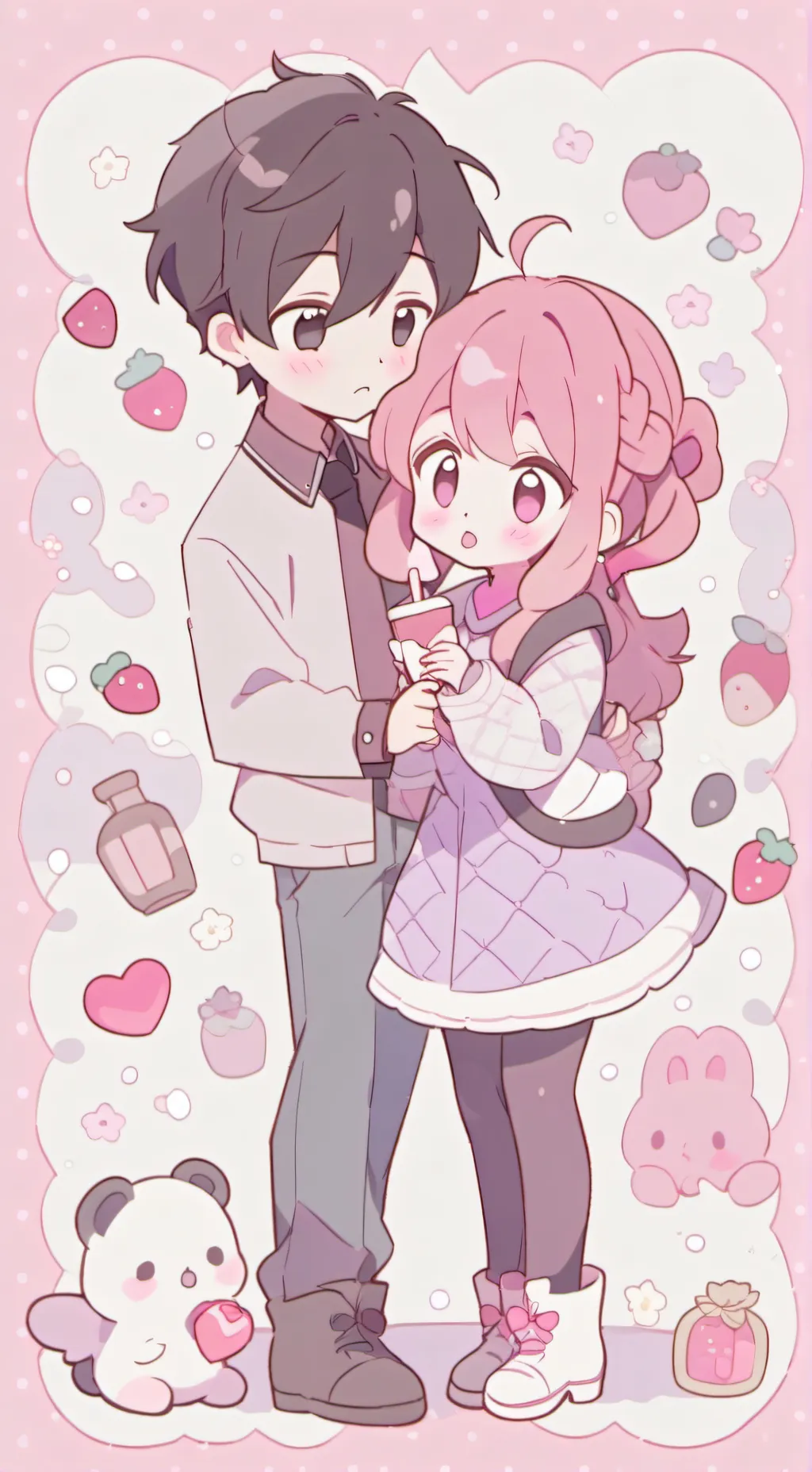 ai character: Dw hear me out!!  background