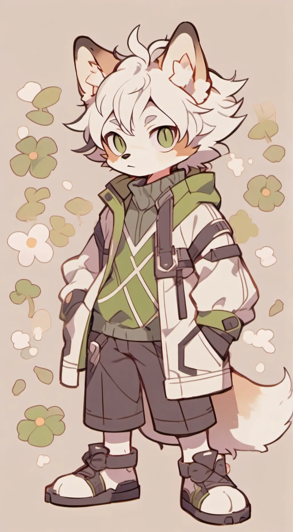 ai character: Midori background