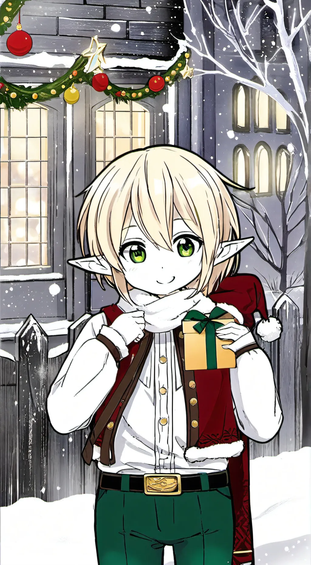 ai character: speciale 24 elfo background