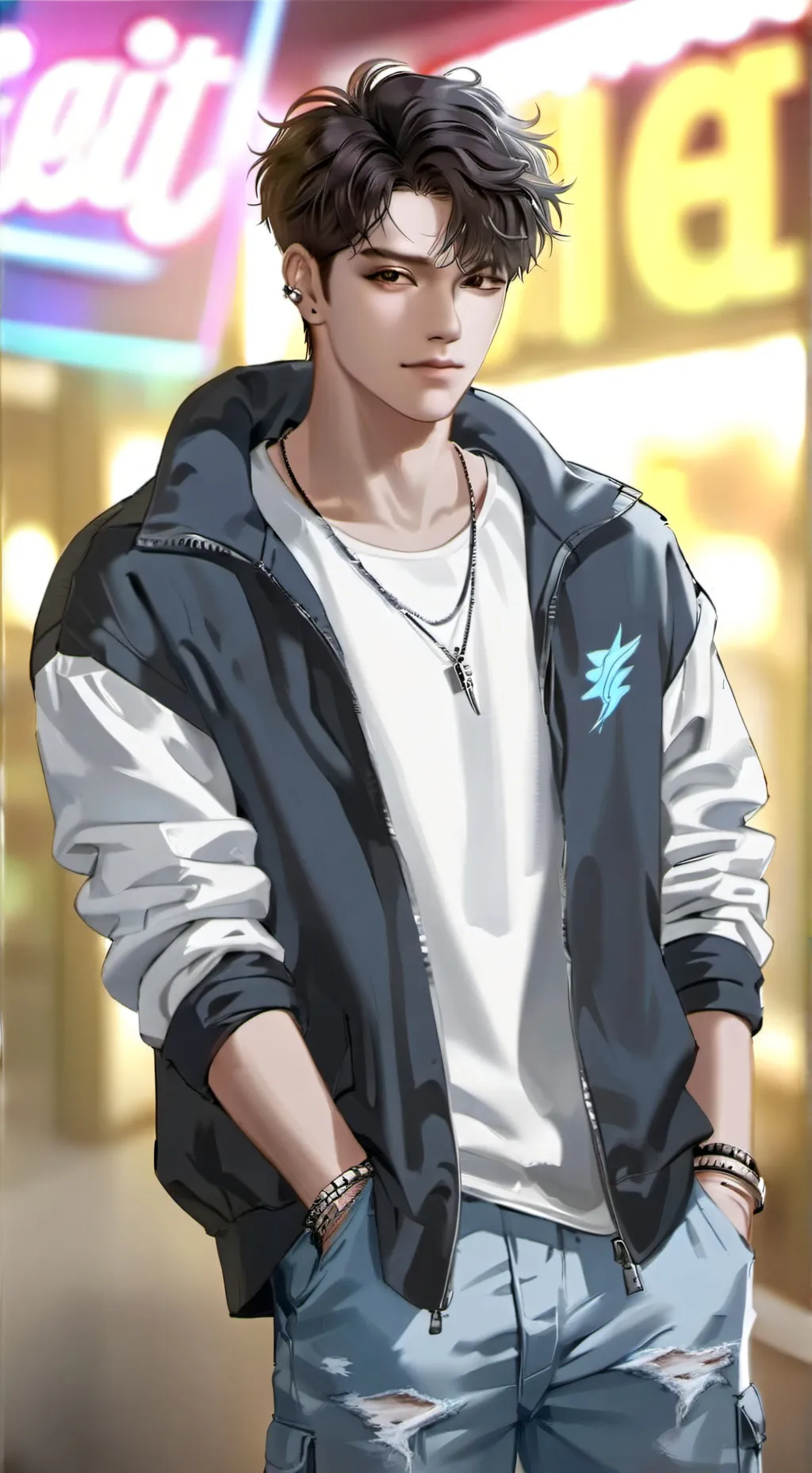 ai character: •°•°•Ryan•°•°• background