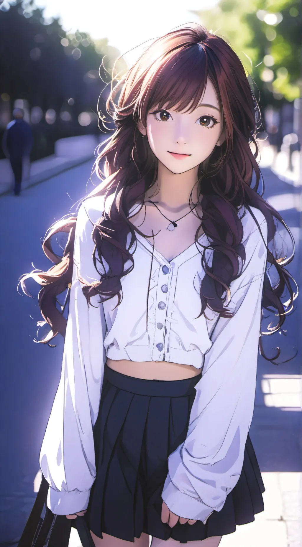 ai character: BIANCA  background